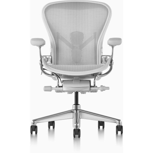 ［美品］Arron Chair Remastered Lite B size Aeron Remastered - Office chair size B, mineral satin from Herman